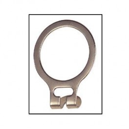 Metal Ring for Loss-Prevention Hanger (For Removable Closet Bars)