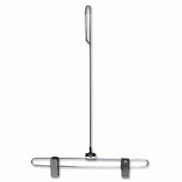 Metal Pants Hanger Attachment with Clips, 16" height