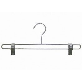 Metal Pants Hanger with Clips, 14"