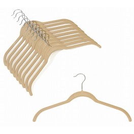 Space-Saver Shirt Hanger, Camel, 17”