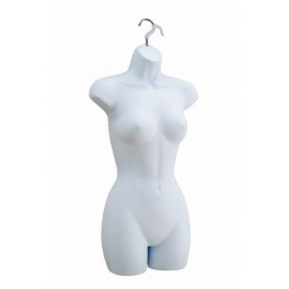 Hanging Shape, Ladies’ Torso, White