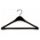 Triangle Suit Hanger, Black Plastic, 17"