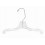 Dress/Shirt Hanger, Clear Plastic, Child's 10"