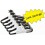 Hanger Tree, Black Plastic, Sets of 25