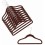 Space-Saver Kid's Hanger, Brown, 12”