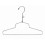 Metal Salesman’s Hanger with Loop, 12"