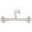 Beaded Glam Pants Hanger, Clear, 14”