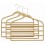 Space-Saver Hanger, 4-Tier, Camel, 18”