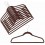 Space-Saver Hanger, Brown, 17”