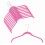 Space-Saver Shirt Hanger, Hot Pink, 17”