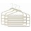Space-Saver Hanger, 4-Tier, Linen, 18”