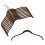 Space-Saver Shirt Hanger, Cheetah Print, 17”