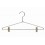 Metal Hanger with Clips, 17”