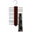 Vertical Wooden Tie Hanger, Walnut Finish with Chrome Hardware